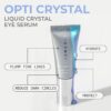 COSMEDIX Under Eye Serum for Dark Circles & Puffiness, Opti Crystal - Lifting & Firming Liquid Serum for Fine Lines & Wrinkles - Brightening, Moisturizing, & Hydrating Anti Aging Eye Puffy Bags Serum