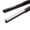 KISS Nano Titanium Professional Flat Iron Hair Straightener & Styling Tool, 0.5" Non-Stick Chemical Resistant Titanium Plates, Variable Temperature Control, Ergonomic Design, Up to 450°F, 0.86 Pounds