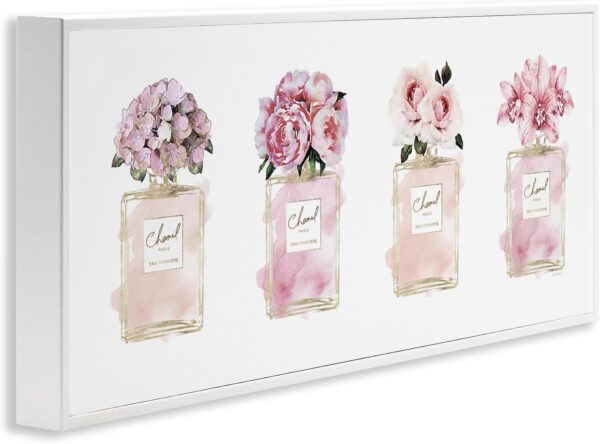 Stupell Industries Varied Floral Perfumes Framed Giclee Art Design by Amanda Greenwood