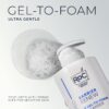 RoC Barrier Renew Gel to Foam Non Drying Facial Cleanser to Hydrate Skin, 12 Ounces