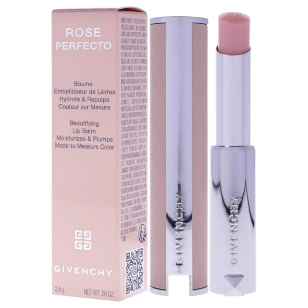 Rose Perfecto Plumping Lip Balm - N001 Pink Irresistible by Givenchy for Women - 0.09 oz Lip Balm
