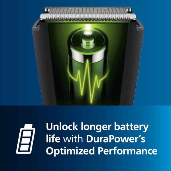 Norelco Philips Hair Clipper 7000 Series, Hair and Beard Trimmer, Precision Dial, PowerAdapt Sensor, Trim-and-Flow, DualCut, DuraPower, 28 Length Settings, 90 Min. Runtime, HC7650/40