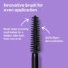 Almay Thickening & Tint Mascara, Instant Soft Full Volume, Conditions & Darkens Natural Lashes Over Time, No Flaking or Clumping, 402 Black, 0.28 fl oz