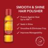 Creme of Nature, Argan Oil for Hair, Smooth & Shine Hair Polisher, Argan Oil of Morocco for Anti Frizz Control, 4 Fl Oz