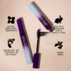Pacifica Beauty | Activist Curling Mascara | Black | Volume and Length | Vegan Brush | Glass Tube | Clean Eye Makeup | Plant-Fibers | Microplastic + Nylon 6 Free | Vegan, Talc-Free, Cruelty-Free