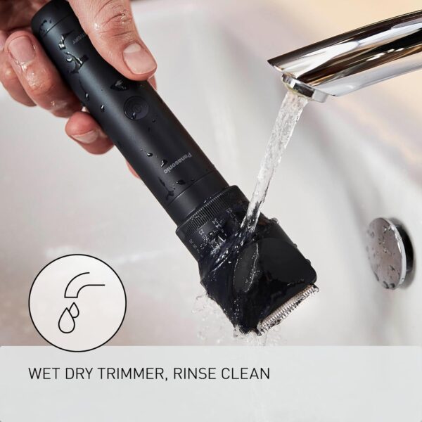 Panasonic MultiShape Electric Trimmer for Beard, Hair and Body, 58 Adjustable Cutting Lengths and Advanced Blade System, Cordless Waterproof Wet/Dry Clipper for Men - ER-ACKN2-HB