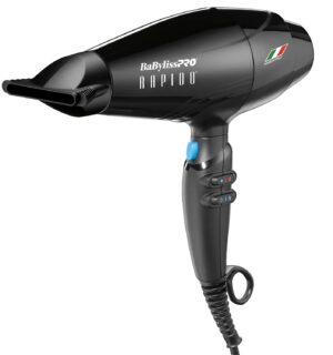 BaBylissPRO Nano Titanium Italian Rapido Hair Dryer - Professional, Lightweight 2000 Watt Blow Dryer
