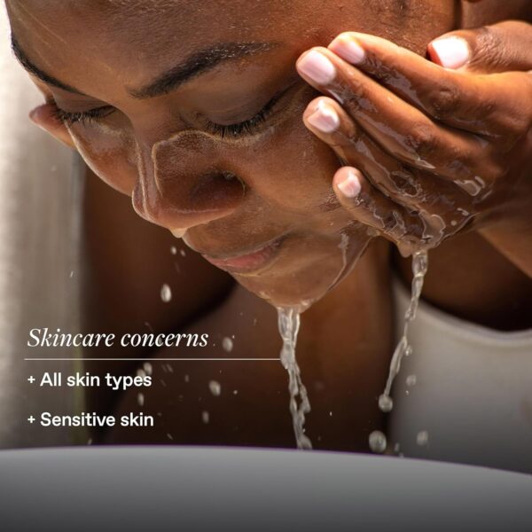 KORRES Greek Yoghurt Foaming Cream Cleanser, Hydrating, Deep Cleansing Skin Care, Makeup Remover, Face Wash for Women, Cream to Foam Facial Cleanser for Dry, Oily, Sensitive, Any Skin Type, 2.5 fl oz