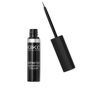 Kiko Milano Definition Eyeliner – Precise, Long-Lasting Liquid Eyeliner, Smudge-Resistant, Intense Black, Easy Application – 2.5ml