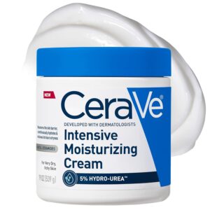 71BVHBoN45L._SL1500_.jpg CeraVe Intensive Moisturizing Cream, Body Moisturizer With Shea Butter, 72H Hydration + Skin Barrier Repair, Fragrance-Free Body Lotion For Extremely Dry Skin, 19oz