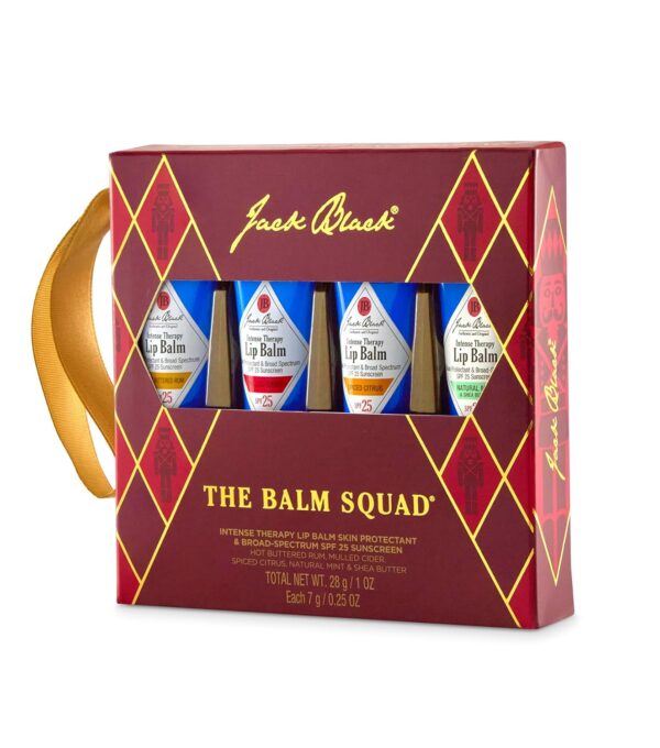 Jack Black Holiday - The Balm Squad Intense Therapy Lip Balm SPF 25 Gift Set For Men