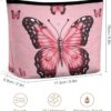 Makeup Bag for Women Cosmetic Bags Butterfly Travel Toiletry Bag Cute Zipper Make Up Bags Large Capacity Makeup Case Organizer Portable Makeup Pouch for Travelling Gift