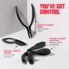 Revlon Comfort and Control Eyelash Curler, Easy to Use with Storage for Refill Pads