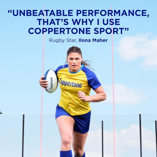 Coppertone Sport Sunscreen Stick SPF 40, Stick Sunscreen for Face and Body, Water Resistant, Travel Size, 1.5 Oz