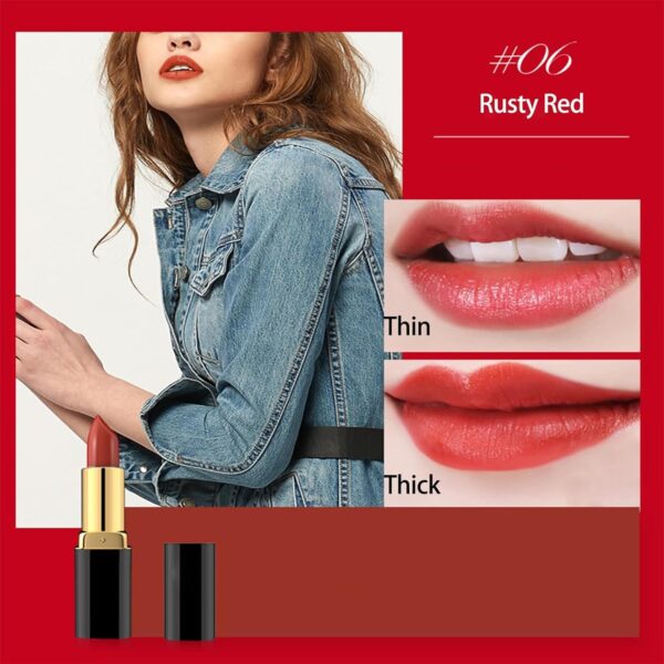 Liyen Meiwo Lipstick, Moisturizing Non-Stick Cup (#01 China Red)