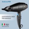 BaBylissPRO Nano Titanium Italian Rapido Hair Dryer - Professional, Lightweight 2000 Watt Blow Dryer