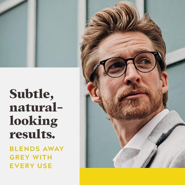 Just for Men Control GX Grey Reducing Shampoo for Lighter Shades of Hair, Blonde to Medium Brown, Gradual Hair Color with Keratin, 4 Fl Oz - Pack of 3 (Packaging May Vary)