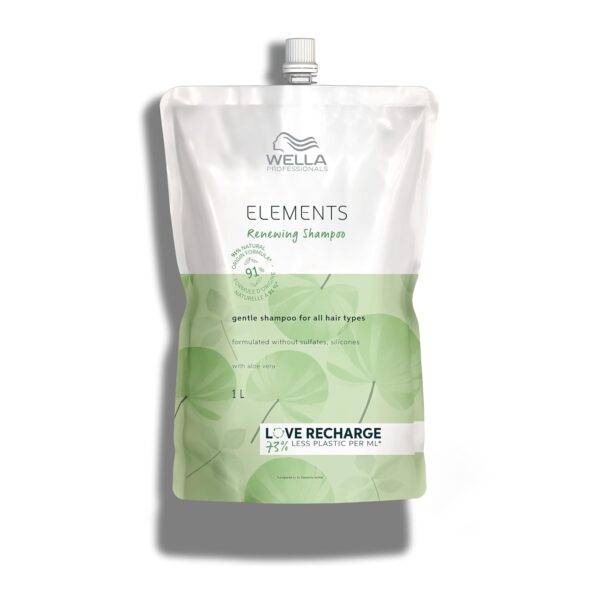 Wella Professionals Elements Renewing Shampoo| Gentle Sulfate & Silicone Free Shampoo| For All Hair Types