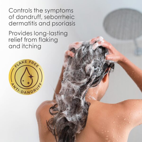 True+Real Coal Tar Therapeutic Plus Tar Gel Anti-Dandruff Shampoo Original Strength 0.5% Coal Tar, 16 Fl Oz, Pack of 2