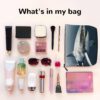 Linen Makeup Bag For Women, Waterproof Travel Cosmetic Organizer Lightweight Zipper Travel Toiletry Bag Organizer 3d Shark Fish Makeup Brushes Storage Bag