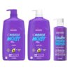 Aussie Miracle Moist Shampoo and Conditioner with 3 Minute Miracle Deep Conditioner, Avocado & Jojoba Oil, Paraben-Free, Moisturizes & Detangles, All Hair Types, Citrus Floral Scent, 3 Pack 68.4 Fl Oz