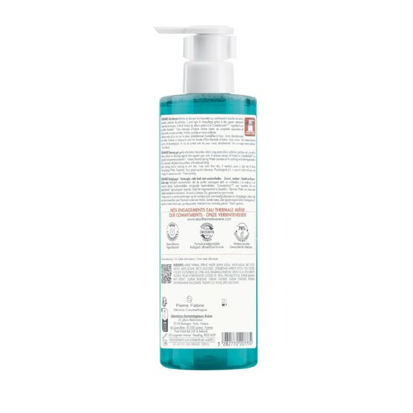 Avène Cleanance Cleansing Gel Soap Free Cleanser for Acne Prone, Oily, Face & Body, Alcohol-Free