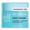e.l.f. SKIN Holy Hydration! Face Cream, Fragrance Free, Smooth, Non-Greasy, Lightweight, Nourishing, Moisturises, Softens, Absorbs Quickly, Suitable For All Skin Types