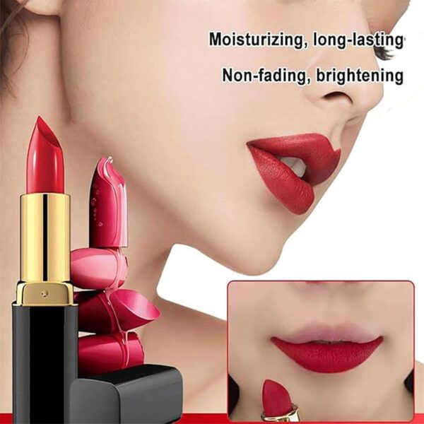 Liyen Meiwo Lipstick, Moisturizing Non-Stick Cup (#01 China Red)