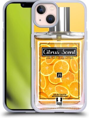 Head Case Designs Citrus Scent Perfume Collection Gel Case [Military Grade Protection] Compatible with Apple iPhone 13 and Compatible with MagSafe