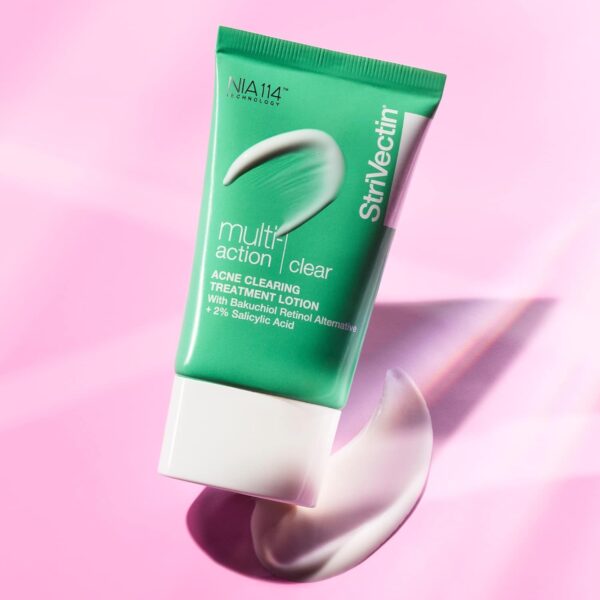 StriVectin Multi Action Clear for Acne and Blemish Prone Skin for Clearer, Smooth and Brighter Skin, Less Breakouts and Pimples for Healthy Looking Skin