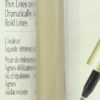L'Oreal Paris Makeup Lineur Intense Felt Tip Liquid Eyeliner, liquid eyeliner, felt tip applicator, precise bold lines, intense color, ophthalmologist-tested, fragrance-free, Black Mica, 0.05 fl; oz.