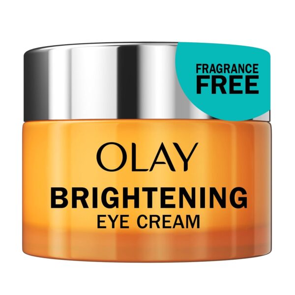 Olay Brightening Eye Cream, Vitamin C, Fragrance-Free, 0.5 oz