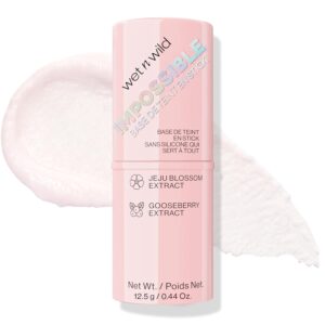 wet n wild Impossible Primer Stick, Enriched with Gooseberry & Jeju Blossom for a Brightening Durable Makeup Base, Vegan & Cruelty-Free