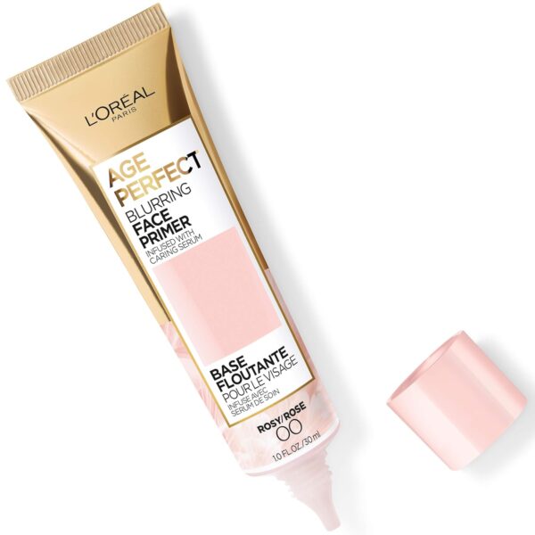 L'Oreal Paris Age Perfect Face Blurring Primer Infused with Caring Serum Smoothes Liners and Pores