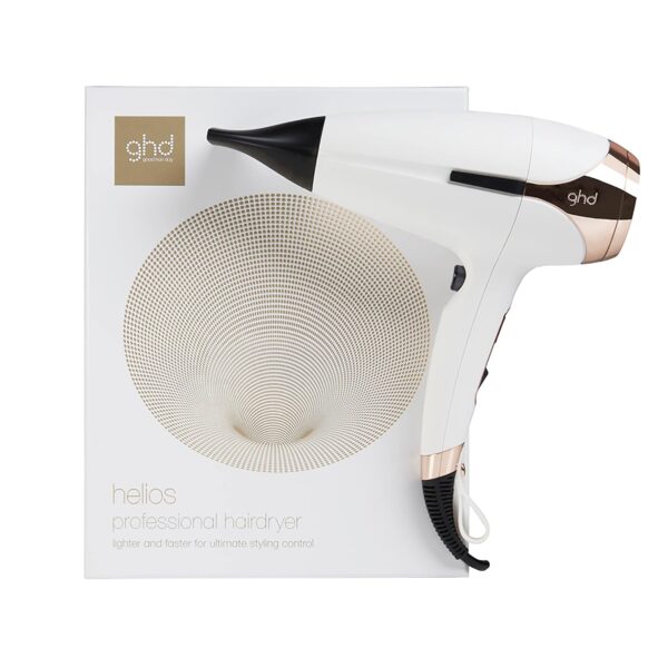 ghd Helios Hair Dryer ― 1875w Professional Blow Dryer, Longer Life + Brushless Motor Lightweight Hair Dryer for Salon-Worthy Blowout
