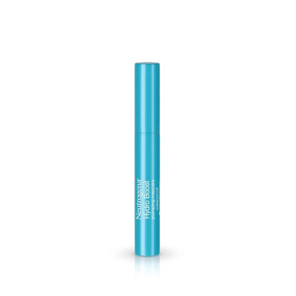 Neutrogena Hydro Boost Waterproof Plumping Mascara Enriched with Hydrating Hyaluronic Acid, Vitamin E, and Keratin for Dry or Brittle Lashes, Black 07,.21 oz
