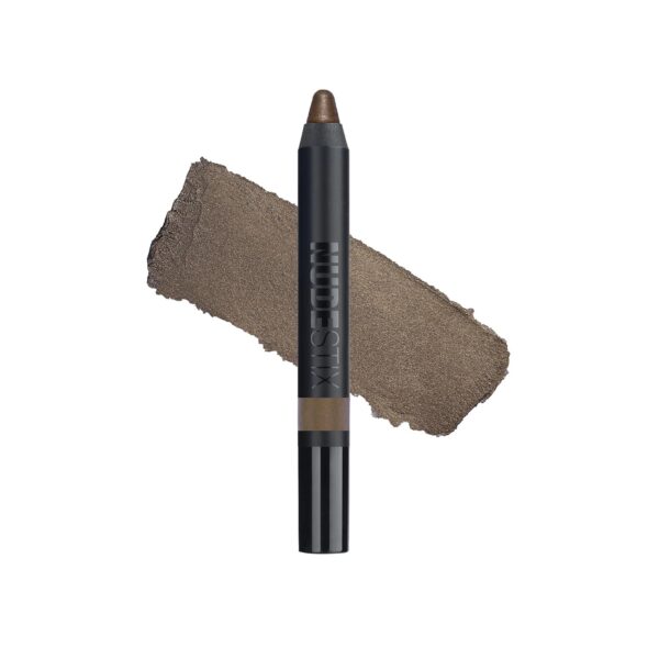 Nudestix Magnetic Luminous Eye Color Pencil, Eyeshadow + Eyeliner + Eyelid Primer + Highlighter Stick, Satin Finish Cream Makeup, Long Lasting, Waterproof
