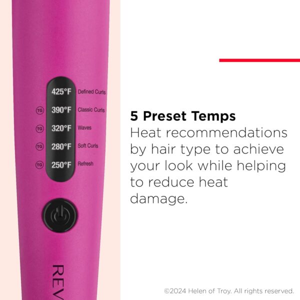 REVLON Easy Heat - 1" Precision Curling Iron