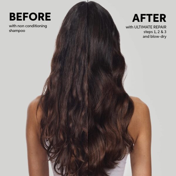 Wella Professionals ULTIMATE REPAIR Shampoo for Damaged Hair | Repairs, Strengthens, & Moisturizes with AHA & Omega-9 | For All Hair Types