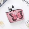 Makeup Bag for Women Cosmetic Bags Butterfly Travel Toiletry Bag Cute Zipper Make Up Bags Large Capacity Makeup Case Organizer Portable Makeup Pouch for Travelling Gift