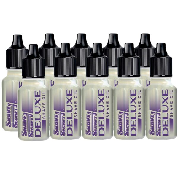 SHAVE SECRET DELUXE SHAVING OIL - 18.75ml (10 Pack)