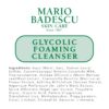 Mario Badescu Glycolic Foaming Cleanser for All Skin Types| Exfoliating Face Wash with Glycolic Acid & Aloe Vera| Visibly Evens Skin Tone & Texture