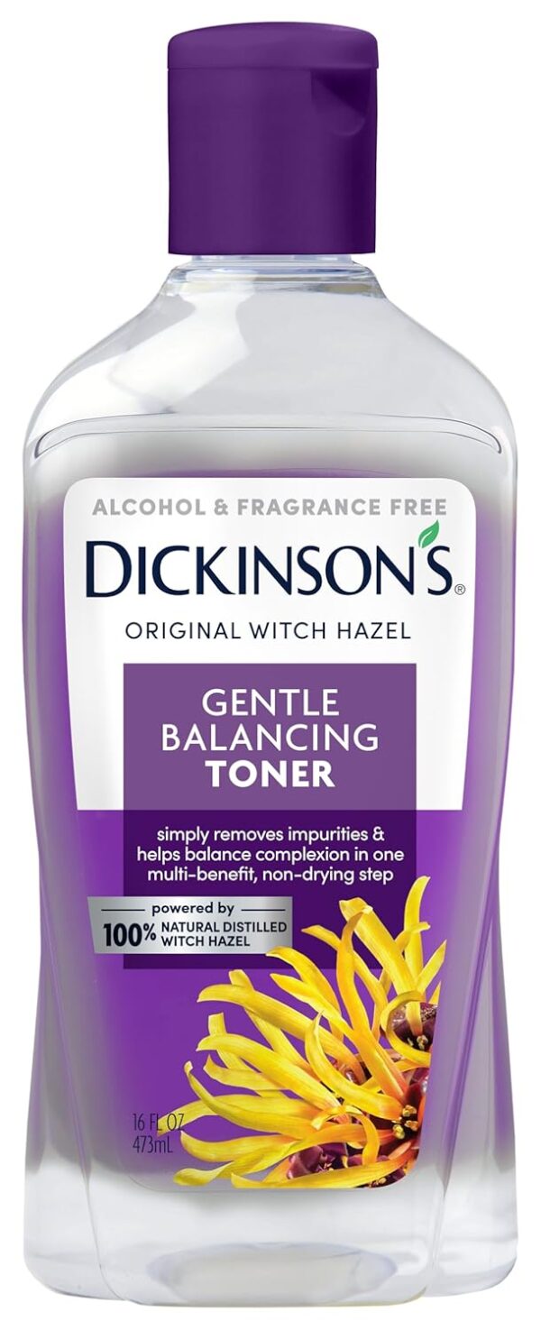 Dickinson's Alcohol Free Gentle Balancing Toner, 16 Fl Oz