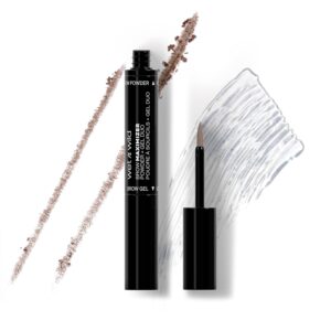 wet n wild Ultimate Brow | Eyebrow Maximizer Powder + Gel Duo Medium Brown