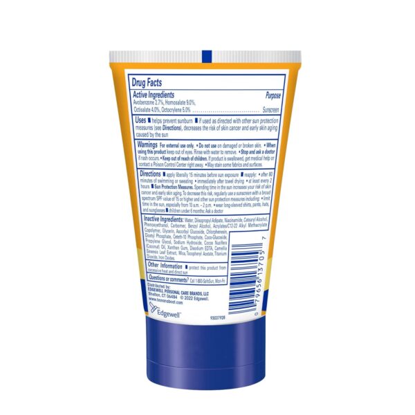 71M55GaCXLL._SL1500_.jpg Banana Boat Protection + Vitamins Face Sunscreen Lotion SPF 50 | Travel Size Sunscreen for Face, Moisturizing with Vitamin C & Vitamin B3 Niacinamide, SPF 50 Sunblock Lotion, Fragrance Free, 2oz