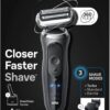 Braun Electric Shaver for Men, Series 7 7185cc, Waterproof, Wet & Dry Shave, Shaving Kit with SmartCare Center and Beard Trimmer, 3 Shave Modes, 60 Minute Battery Runtime, 10 Piece Set