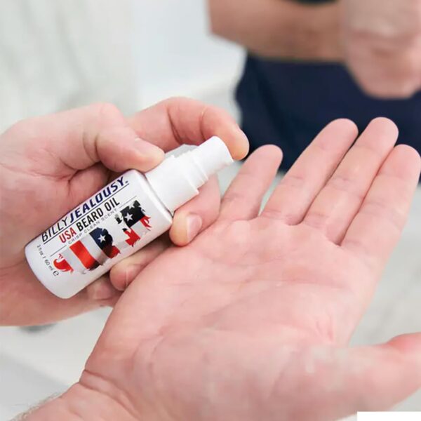 Billy Jealousy Beard Oil for Men, Lightweight, Low Shine, and Hydrating Beard Moisturizer for Softer Hair, Helps Prevent Itching and Flakes