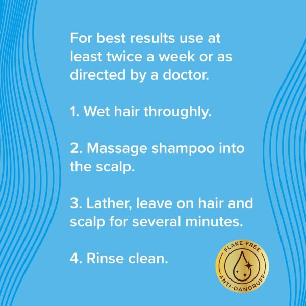 True+Real Coal Tar Therapeutic Plus Tar Gel Anti-Dandruff Shampoo Extra Strength 1% Coal Tar, 6 Fluid Ounce 2 Pack