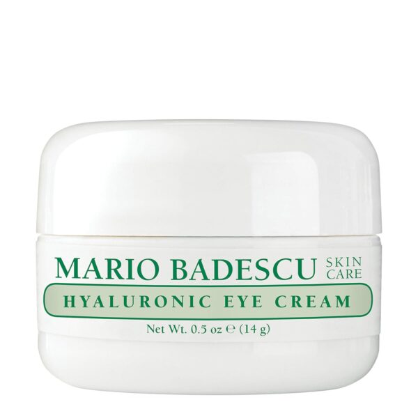 Mario Badescu Eye Cream for Dark Circles and Puffiness – Hyaluronic, Caffeine or Glycolic – Hydrating, Firming and Anti Aging Overnight Under Eye Care Treatment for Fine Lines and Wrinkles
