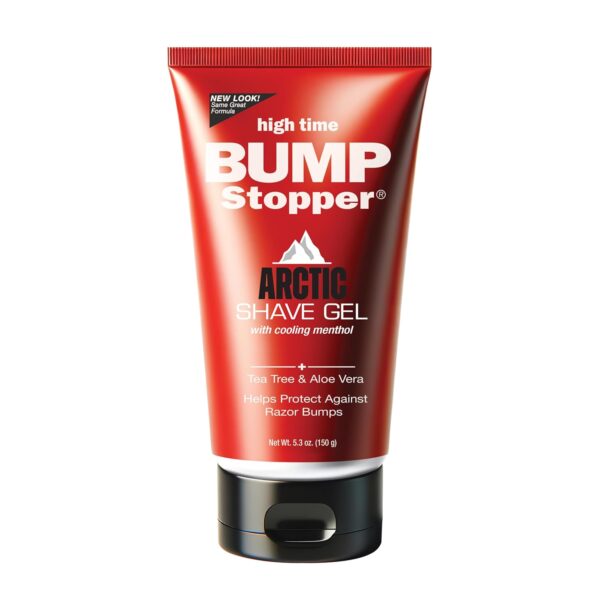 High Time Bump Stopper Shave Gel W/Aloe& Tea Tree Oil 5.3oz